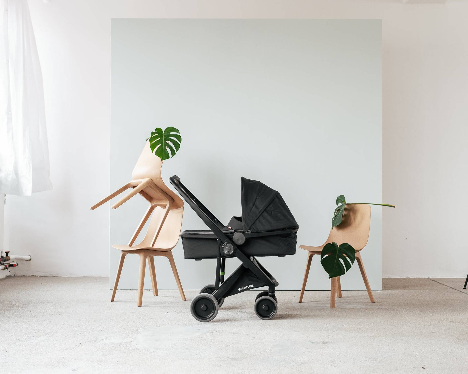 Carrycot / schwarz / schwarz