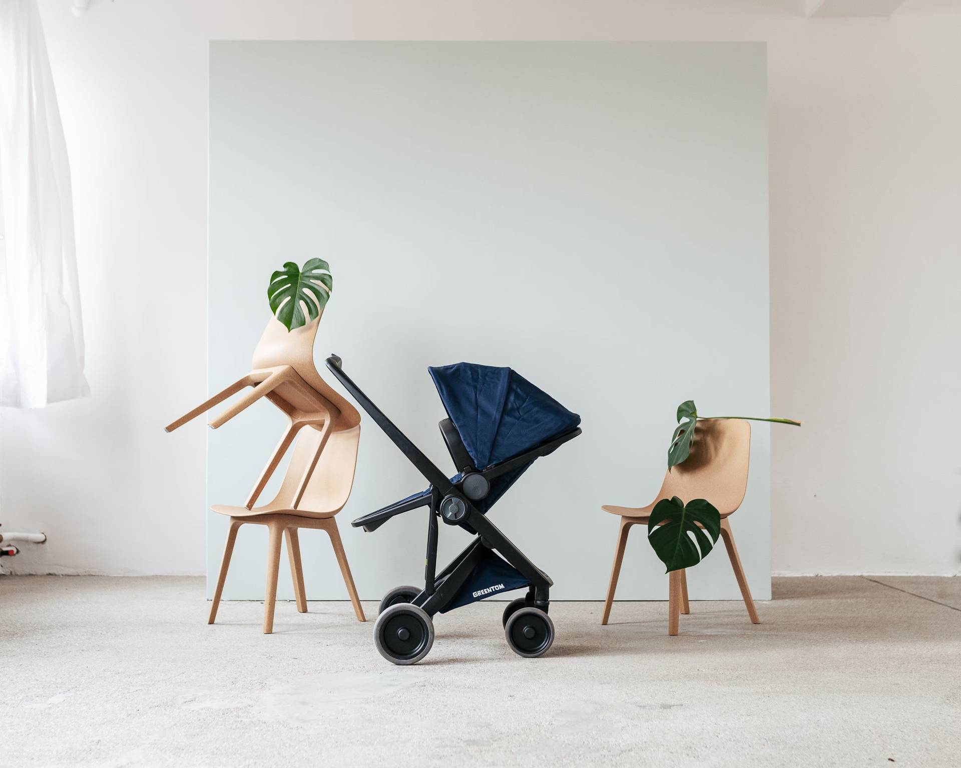 Reversible / schwarz / blau